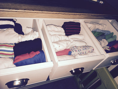 How and why I spend longer folding up clothes to save time in the long term