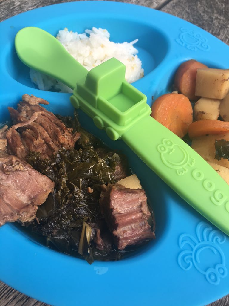 Slow cooked beef brisket stew